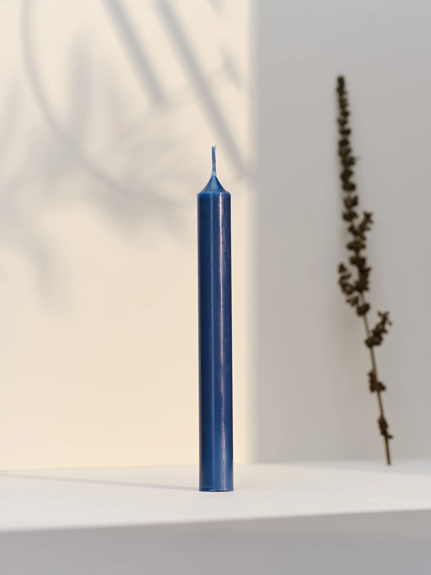 Dinner Candle, Blue - Image 1