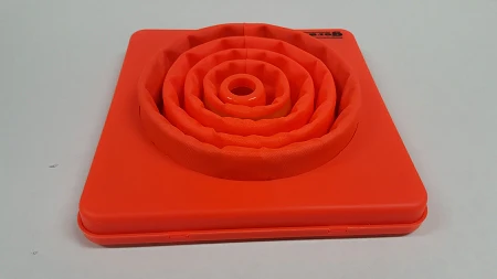 Safety Cone: Orange, Reflective, Collapsible - Image 2