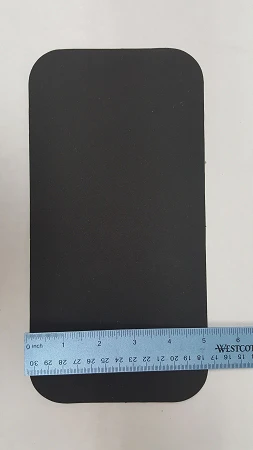 Closed Foam Gasket Sheet, 10 3/8" T X 5 1/4" W X 3/32" thick - Image 1