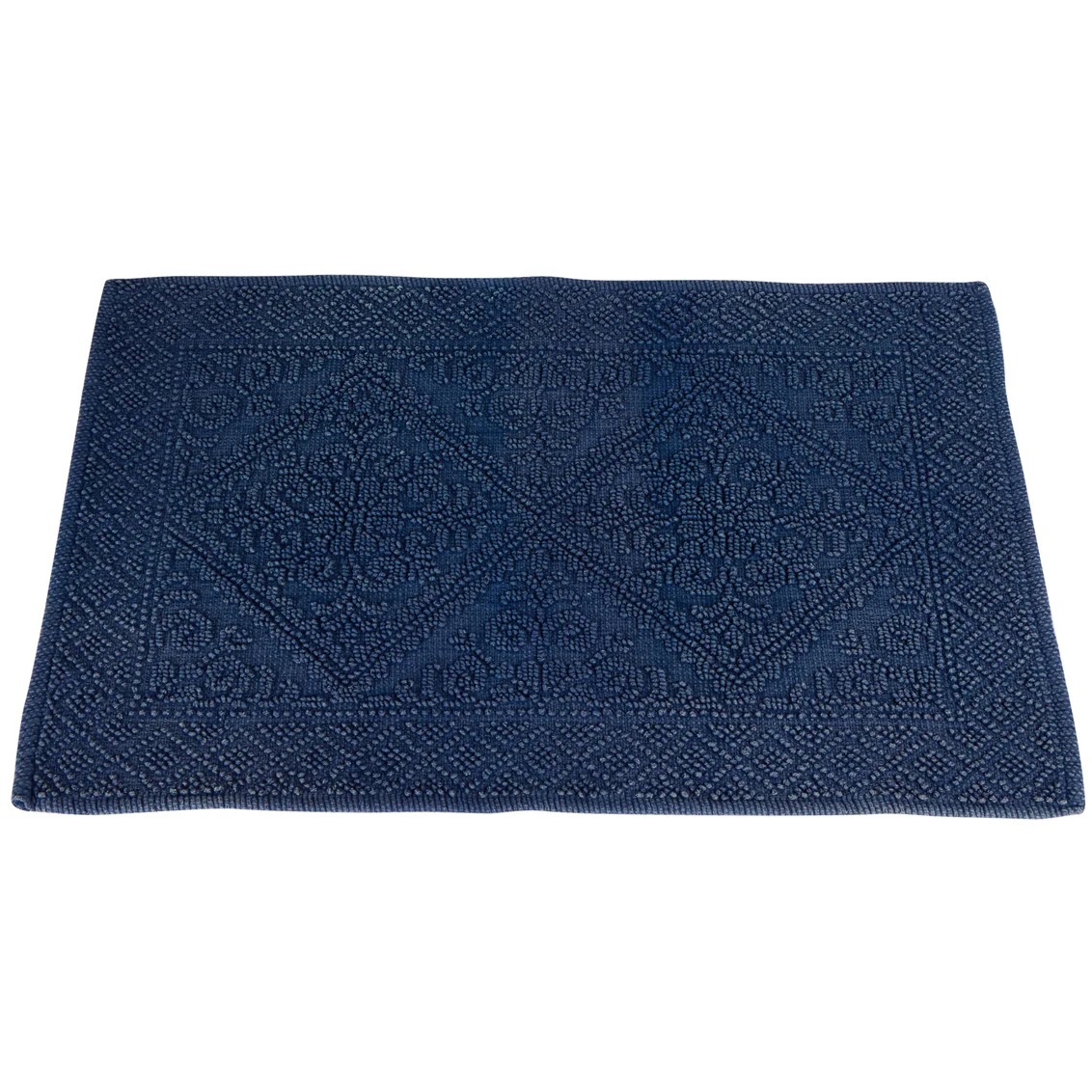 Bath Mat, Tavira Navy - Image 1
