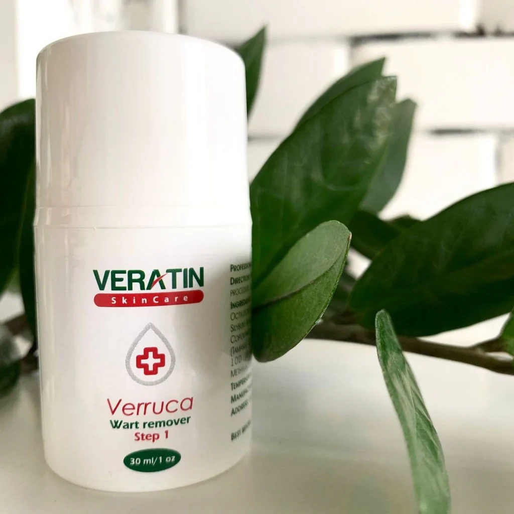 Veratin Verruca Wart Remover Cream Step 1, 30ml - Image 2