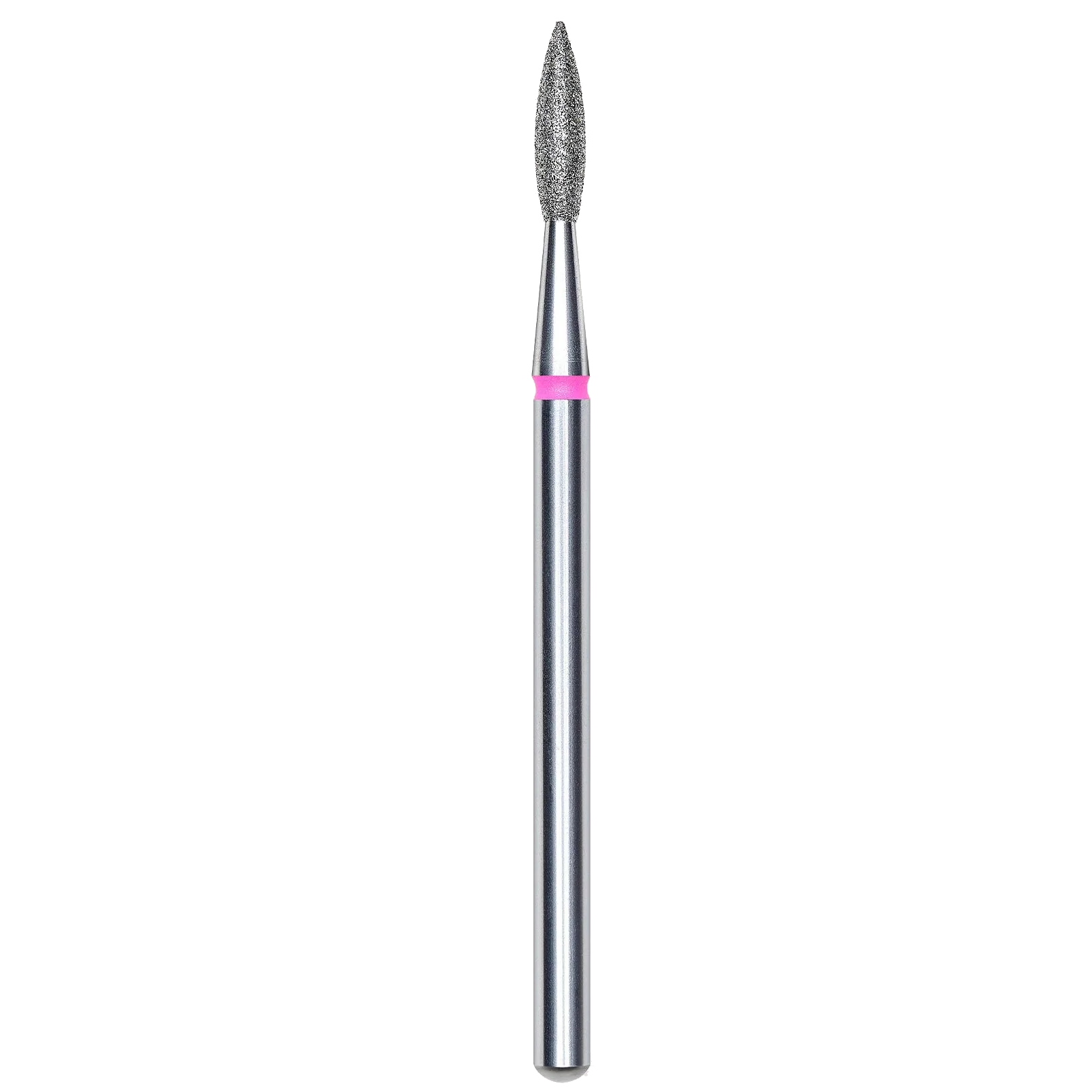 DIAMOND NAIL DRILL BIT, "FLAME", RED, HEAD DIAMETER 2.1/8MM (FA11R021/8) - STALEKS™ - Image 1