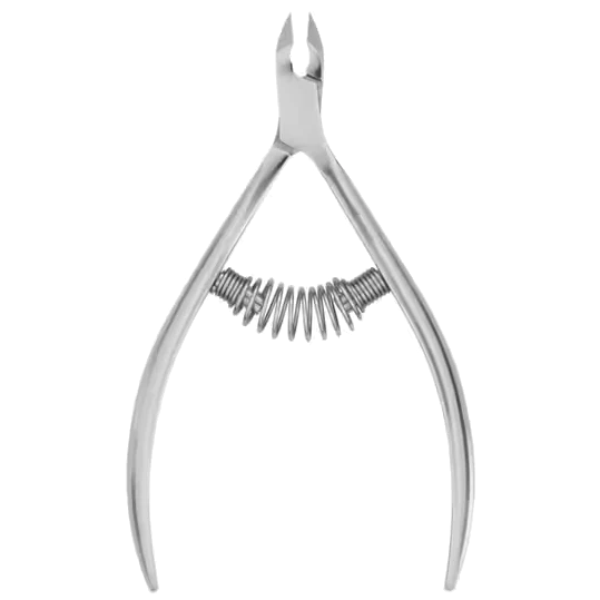 STALEKS Pro Smart 30 Spring Cuticle Nippers 1/2 Jaw 0.2 Inch, 5 mm Ns-30-5