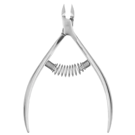 STALEKS Pro Smart 30 Spring Cuticle Nippers Full Jaw 0.27 Inch, 7 mm Ns-30-7