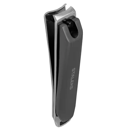 STALEKS BEAUTY & CARE NAIL CLIPPER WITH MATTE HANDLE AND NAIL FILE 50 (MINI) KBC-50- STALEKS™