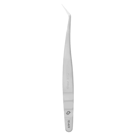 STALEKS PRO EXPERT 41 TYPE 9 PROFESSIONAL EYELASH TWEEZERS L-SHAPED TE-41/9 – STALEKS™