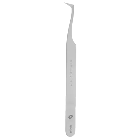 STALEKS PRO EXPERT 41 TYPE 6 PROFESSIONAL EYELASH TWEEZERS TE-41/6 – STALEKS™
