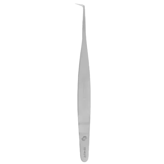 STALEKS PRO EXPERT 40 TYPE 8 EYELASH TWEEZERS L-FORM, 85° TE-40/8 - STALEKS™ - Image 1