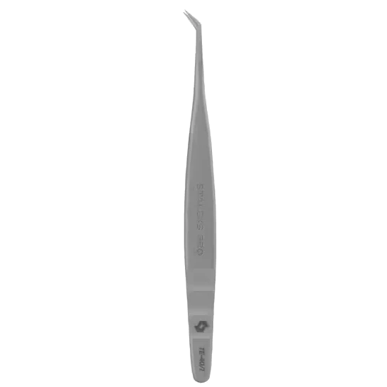 STALEKS PRO EXPERT 40 TYPE 1 PROFESSIONAL EYELASH TWEEZERS CURVED TE-40/1 - STALEKS™ - Image 2