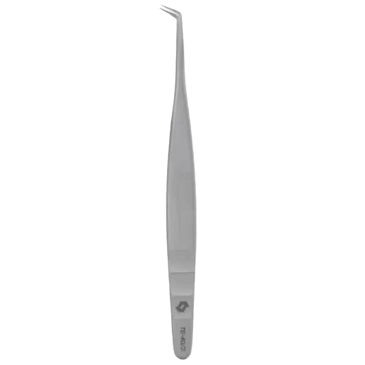 STALEKS PRO EXPERT 40 TYPE 2 PROFESSIONAL EYELASH TWEEZERS CURVED TE-40/2 – STALEKS™