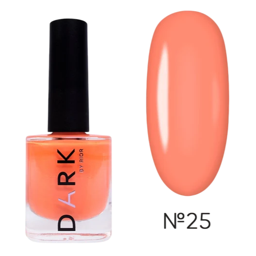 DARK Stamping Polish Neon Peach #25, 10ml - Image 1