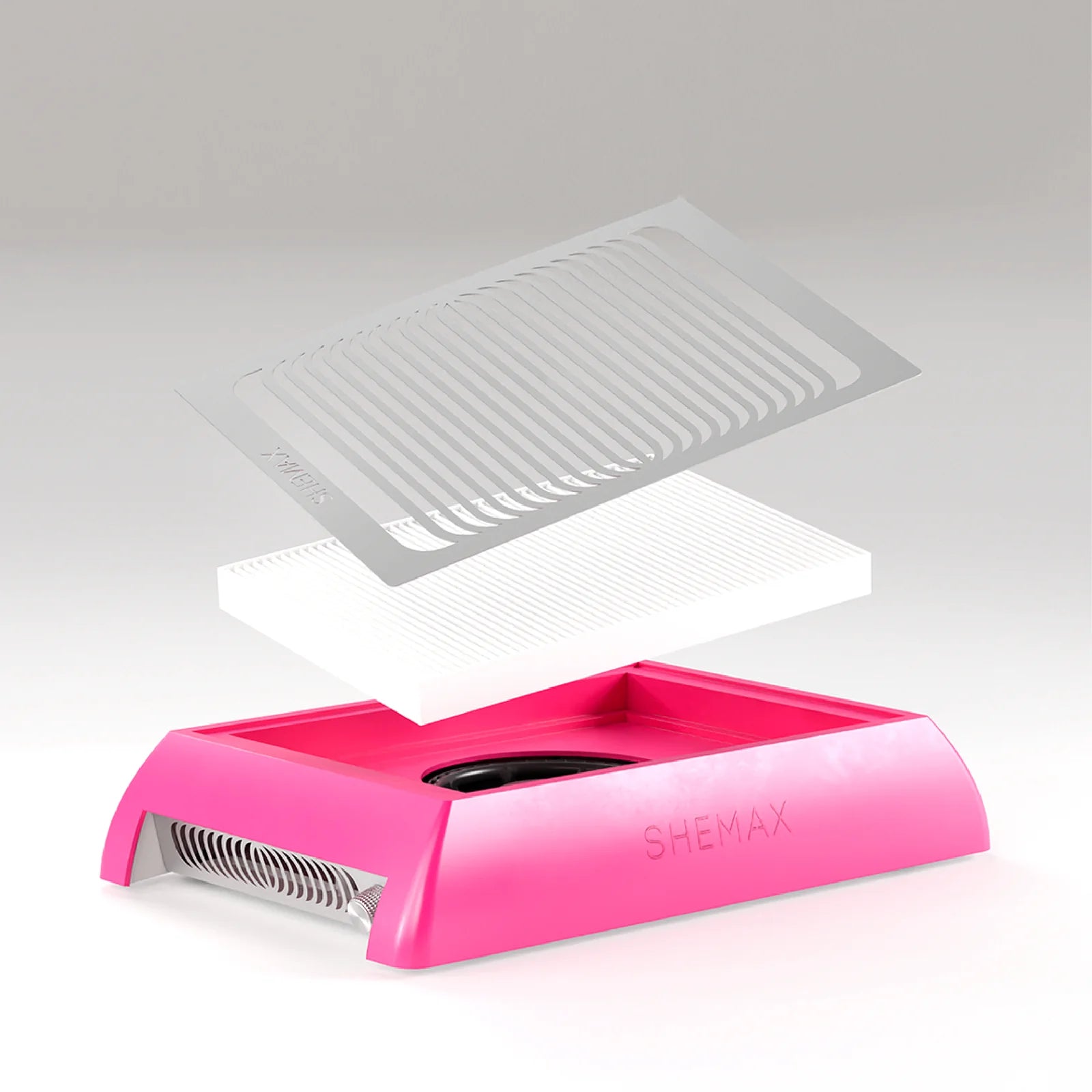 SHEMAX Style X-Pro Pink Nail Dust Collector - Image 2