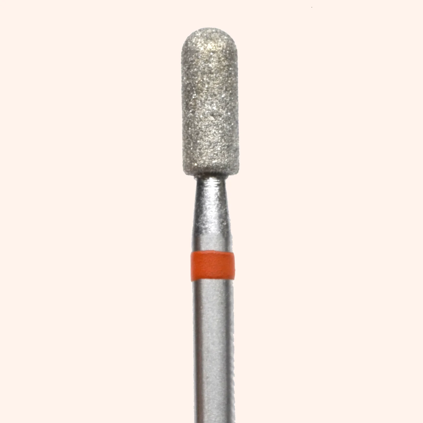 KMIZ - Diamond Nail Drill Bit Red Cylinder 3.1-8.0F (#129) - Image 2