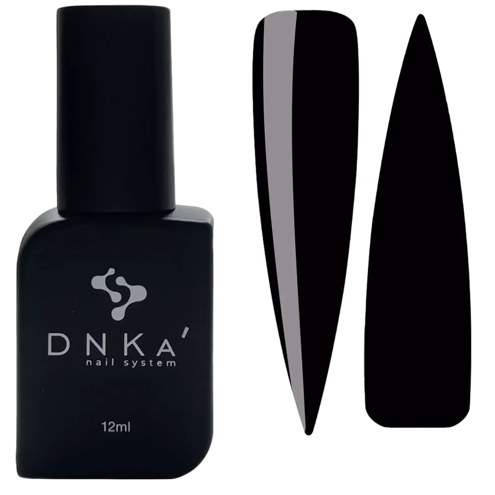 GEL POLISH ULTRA BLACK 12ml - DNKa™ - Image 1