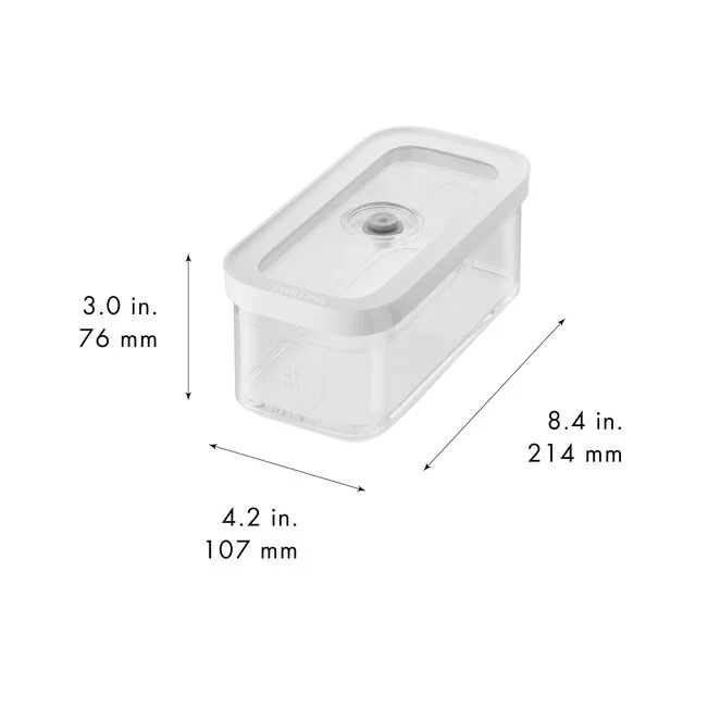 Vacuum Canister, Rectangular 700ml - Image 2