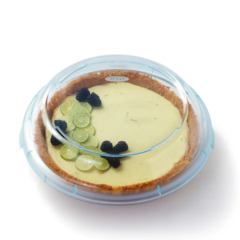 Glass Pie Plate with Lid - Image 1