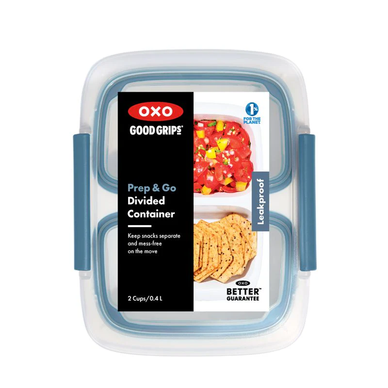 Prep & Go 2 Cup Divided Container - Image 2