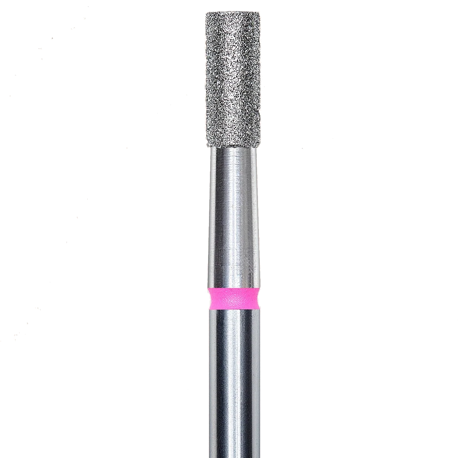 DIAMOND NAIL DRILL BIT, "CYLINDER", RED, HEAD DIAMETER 2.5/6MM (FA20R025/6) - STALEKS™ - Image 2