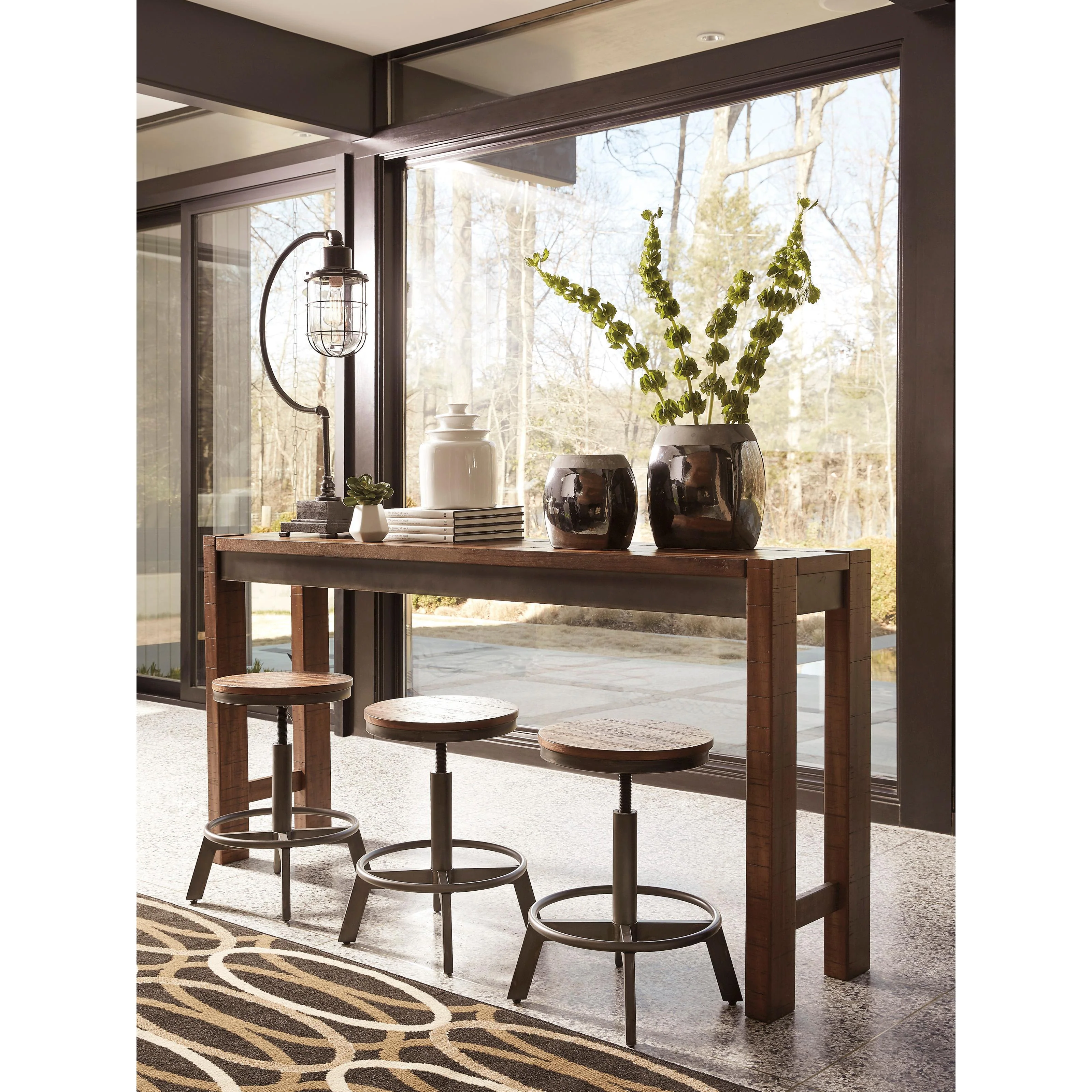 Signature Design by Ashley Torjin D440D1 3 pc Counter Height Dining Set - Image 2