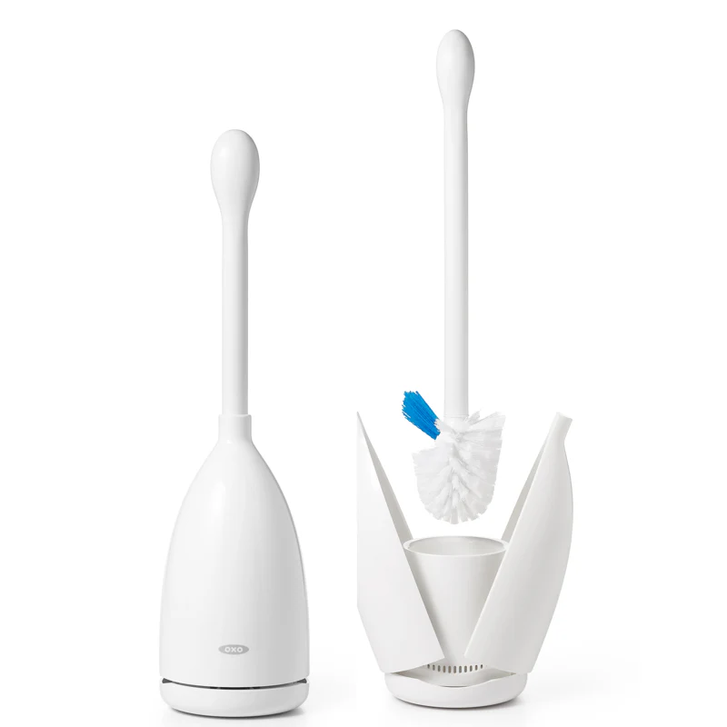Toilet Brush with Rim Cleaner