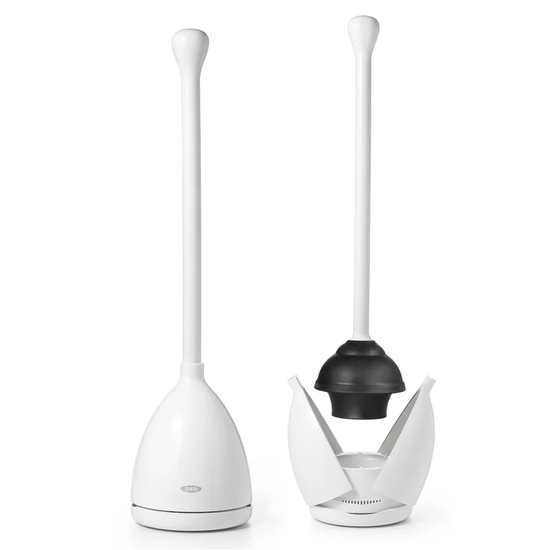 Toilet Plunger with Caddy - Image 1