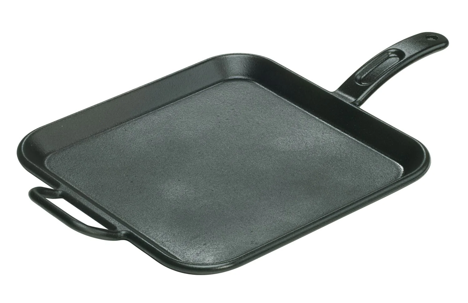 Square Griddle with Handle, Cast Iron