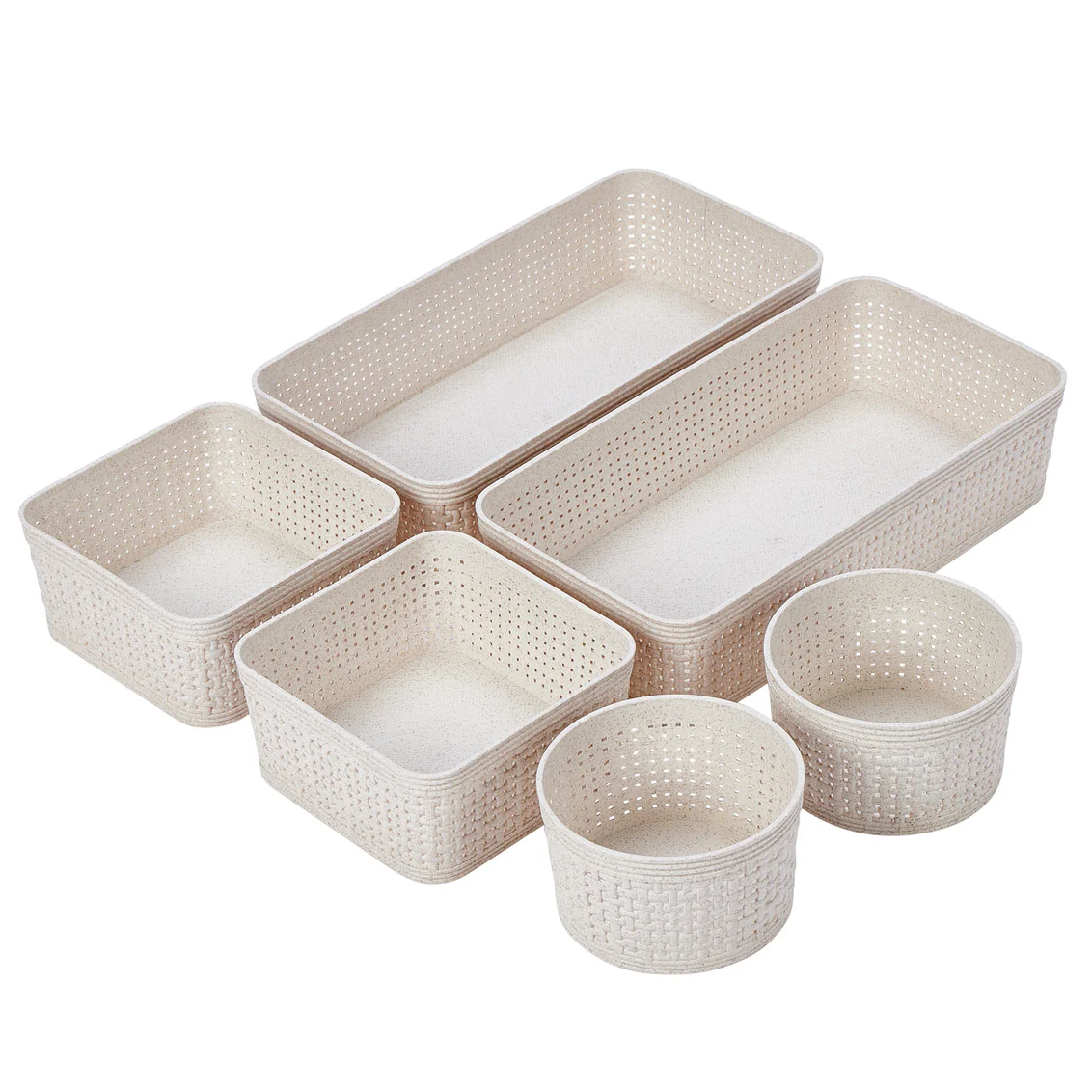 Organizing Baskets, Set of 6