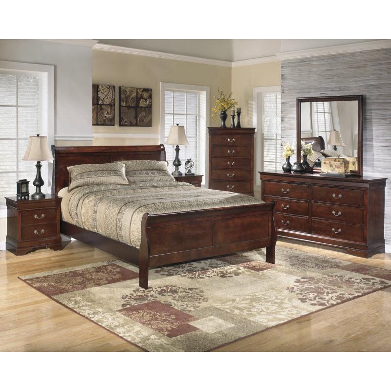 Signature Design by Ashley Alisdair B376-96 Queen Sleigh Rails - Image 2