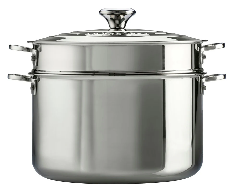 Stock Pot with Pasta Insert, Stainless Steel - Image 2