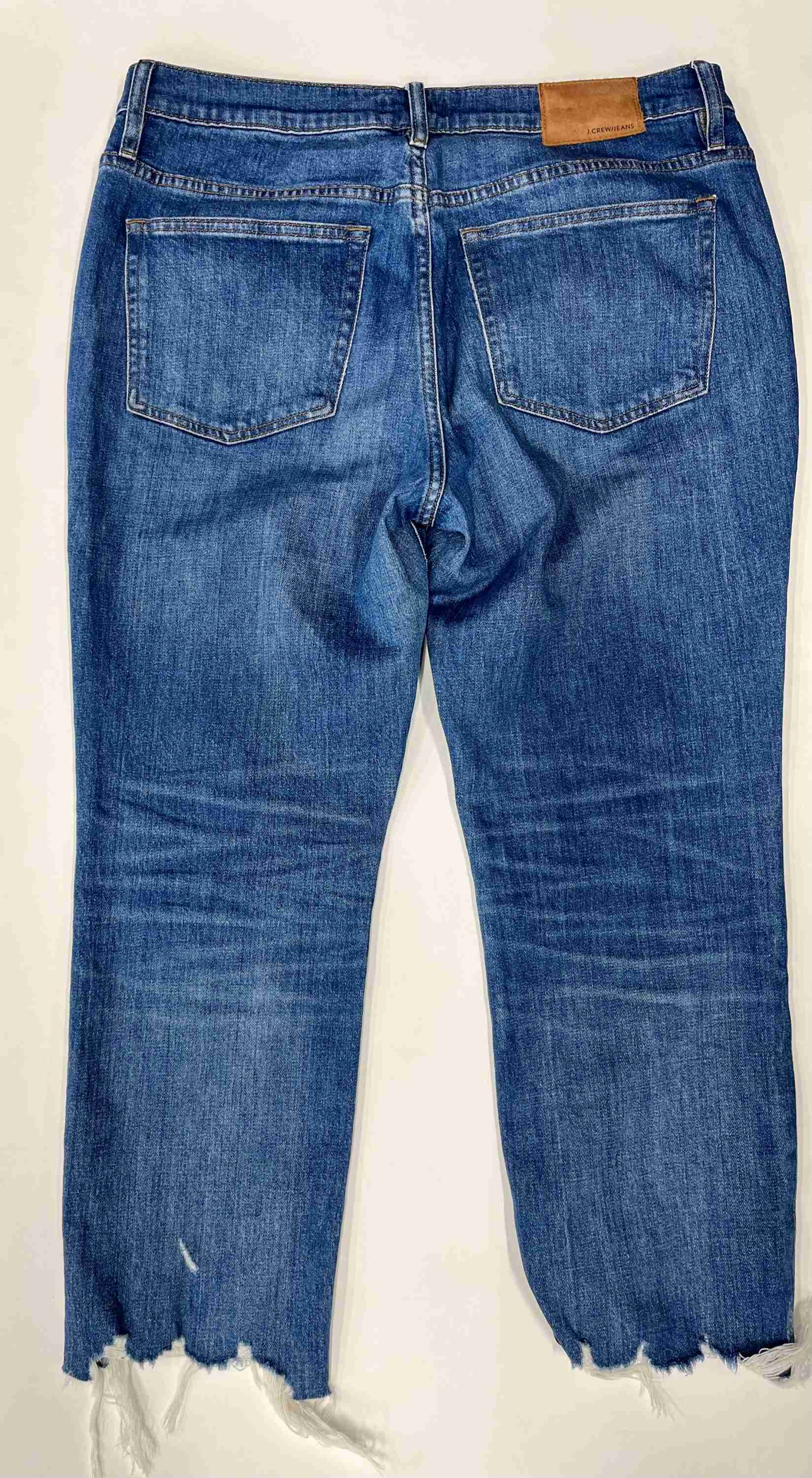 J Crew Straight Crop Denim Jeans Blue Size 10 / 30 - Image 2
