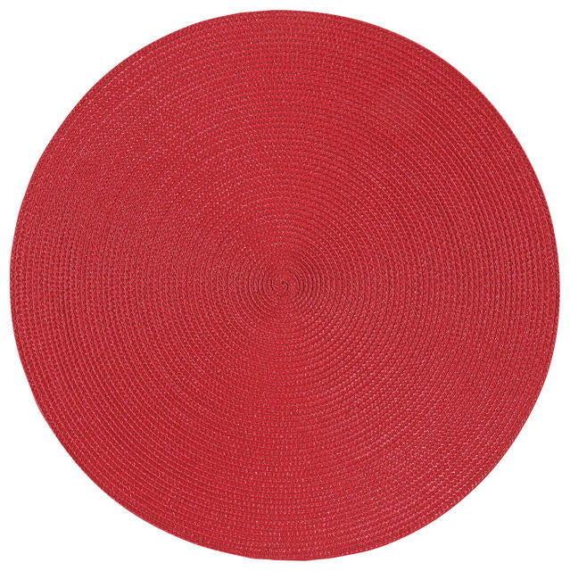 Round Placemat- Red