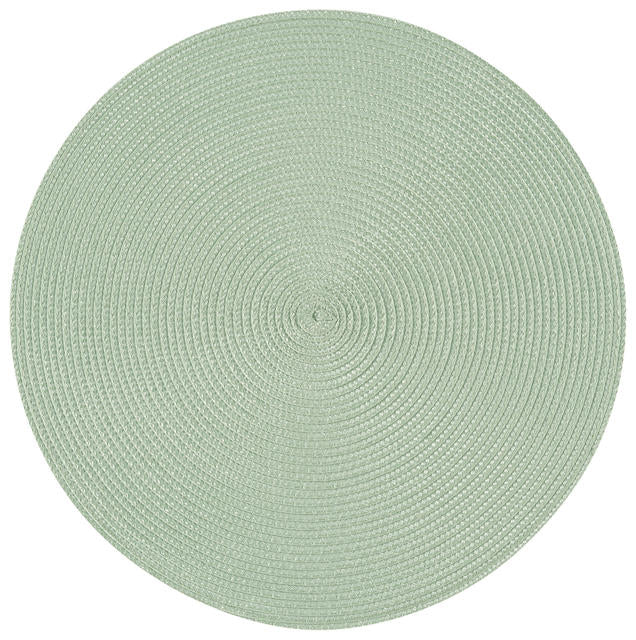 Round Placemat- Aloe Green