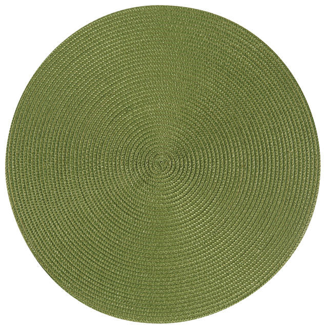 Round Placemat- Fir Green