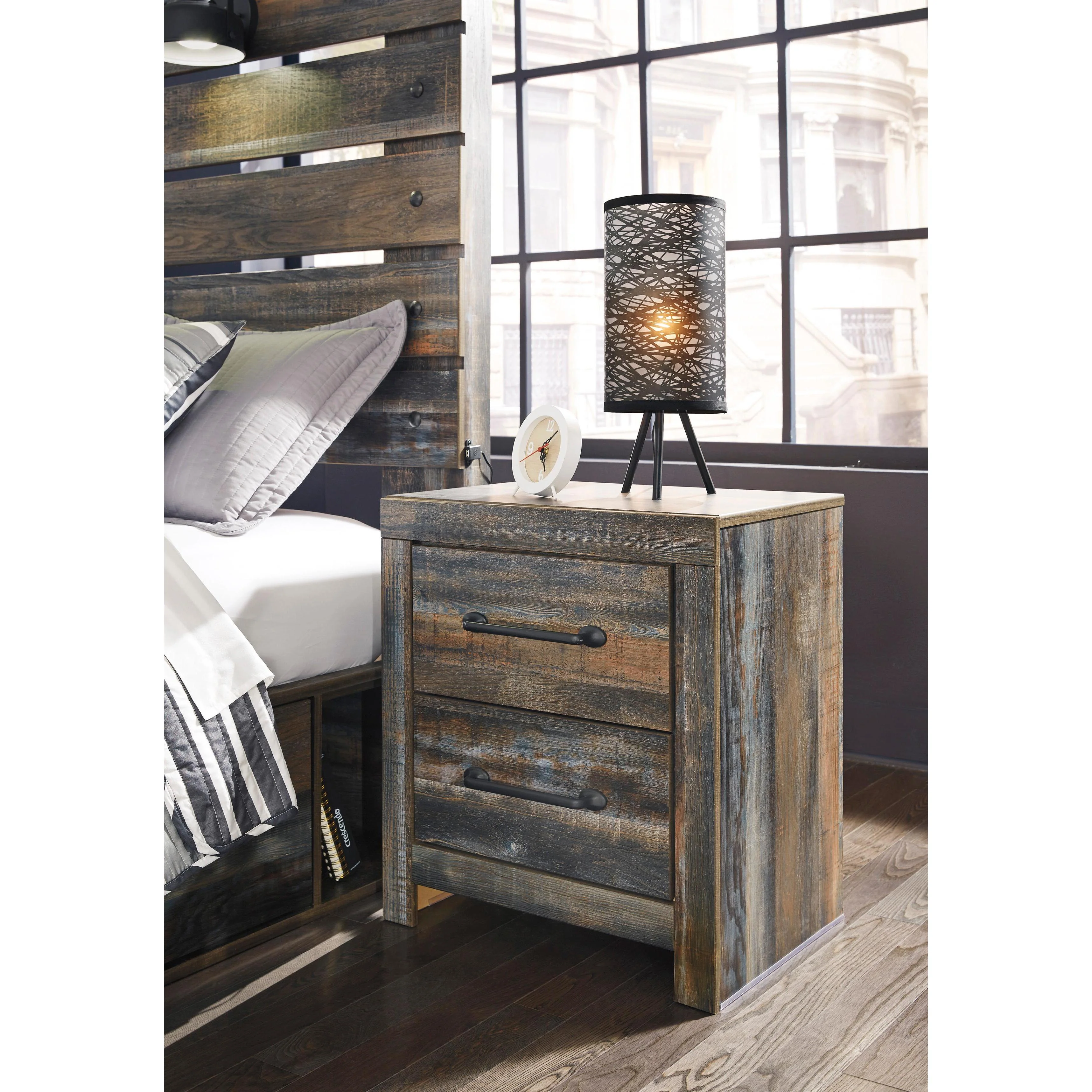 Signature Design by Ashley Drystan B211B60 6 pc Full Panel Bedroom Set - Image 3