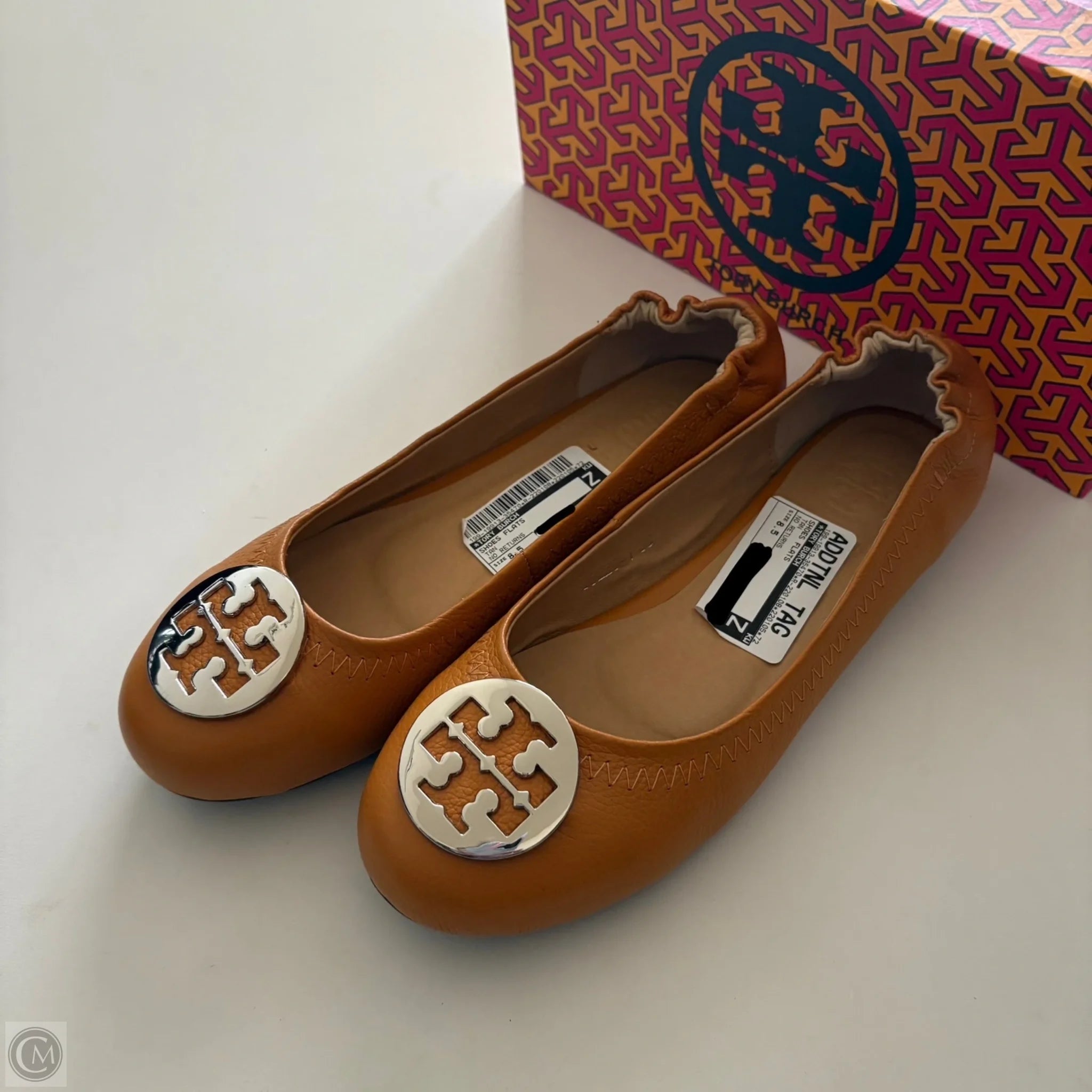 Shoes Flats By Tory Burch In Tan, Size: 8.5 - Image 1