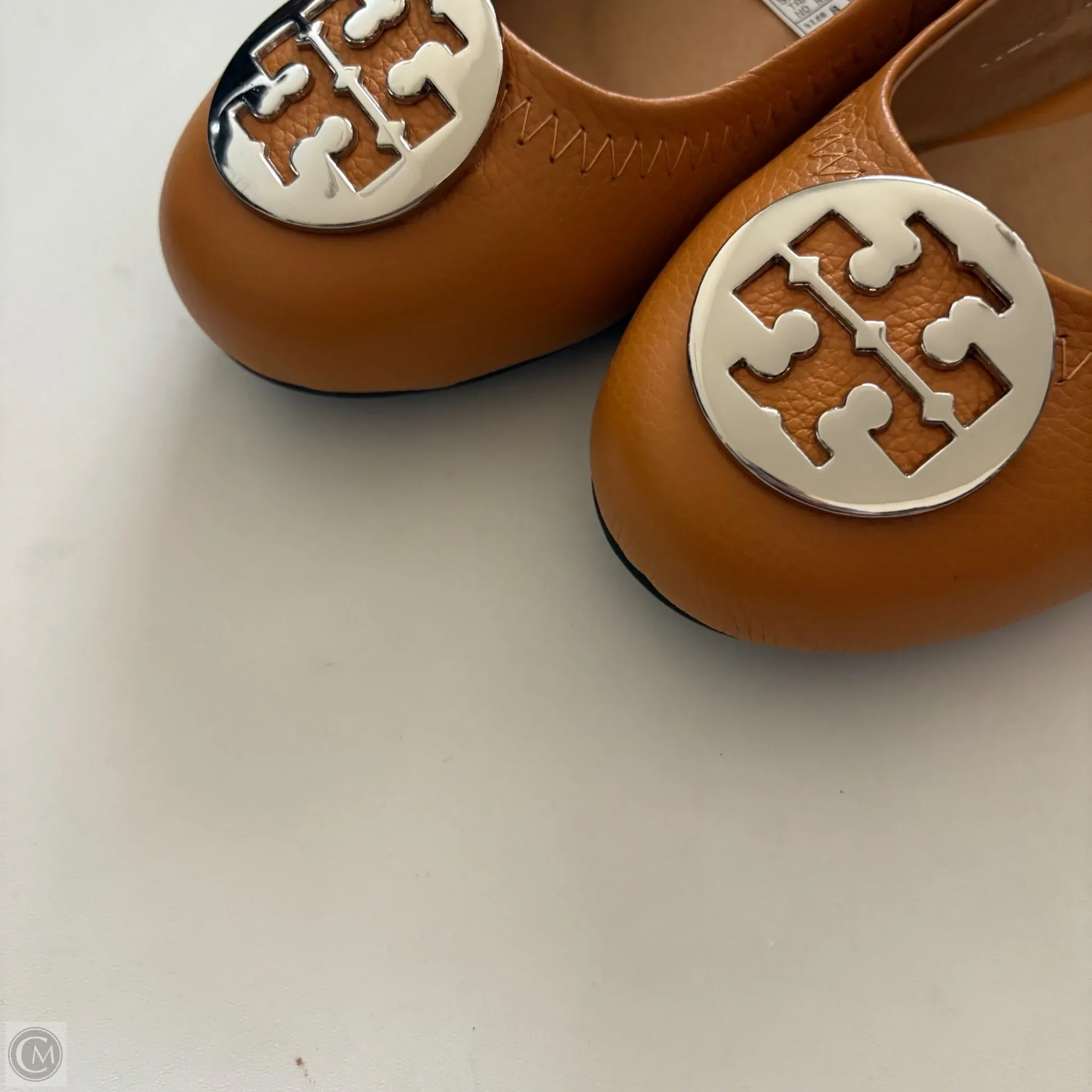 Shoes Flats By Tory Burch In Tan, Size: 8.5 - Image 3