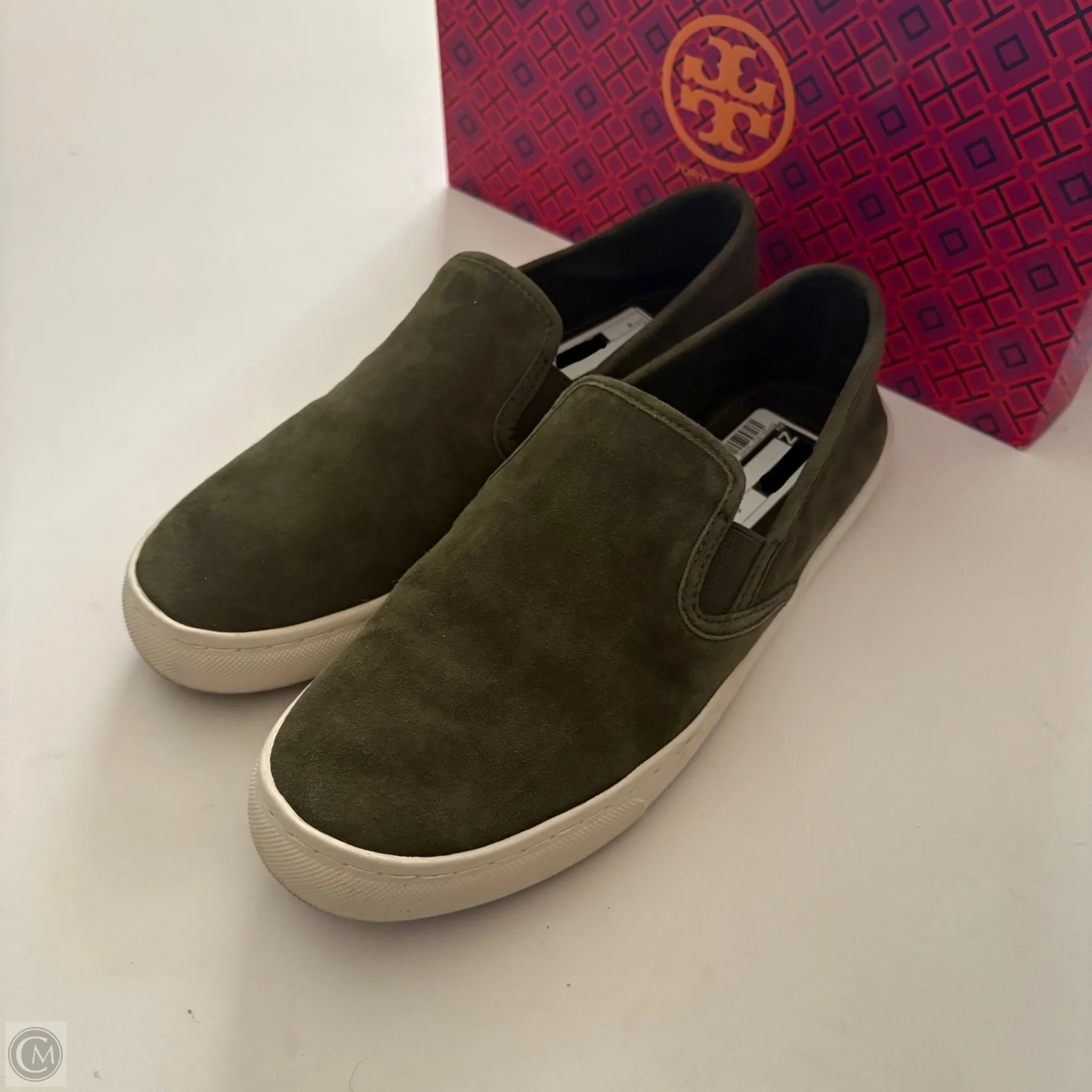 Shoes Flats By Tory Burch In Green, Size: 9 - Image 1