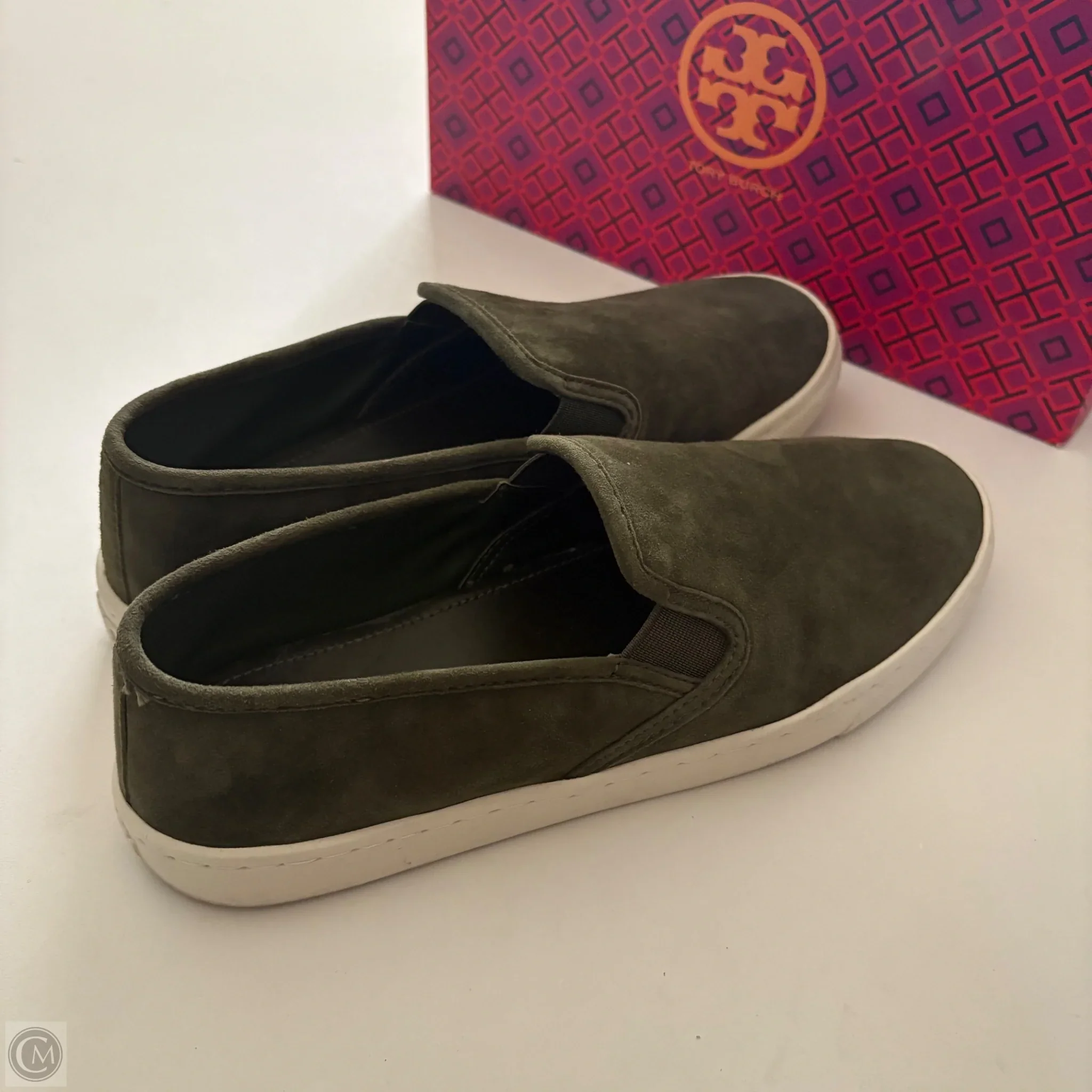Shoes Flats By Tory Burch In Green, Size: 9 - Image 2