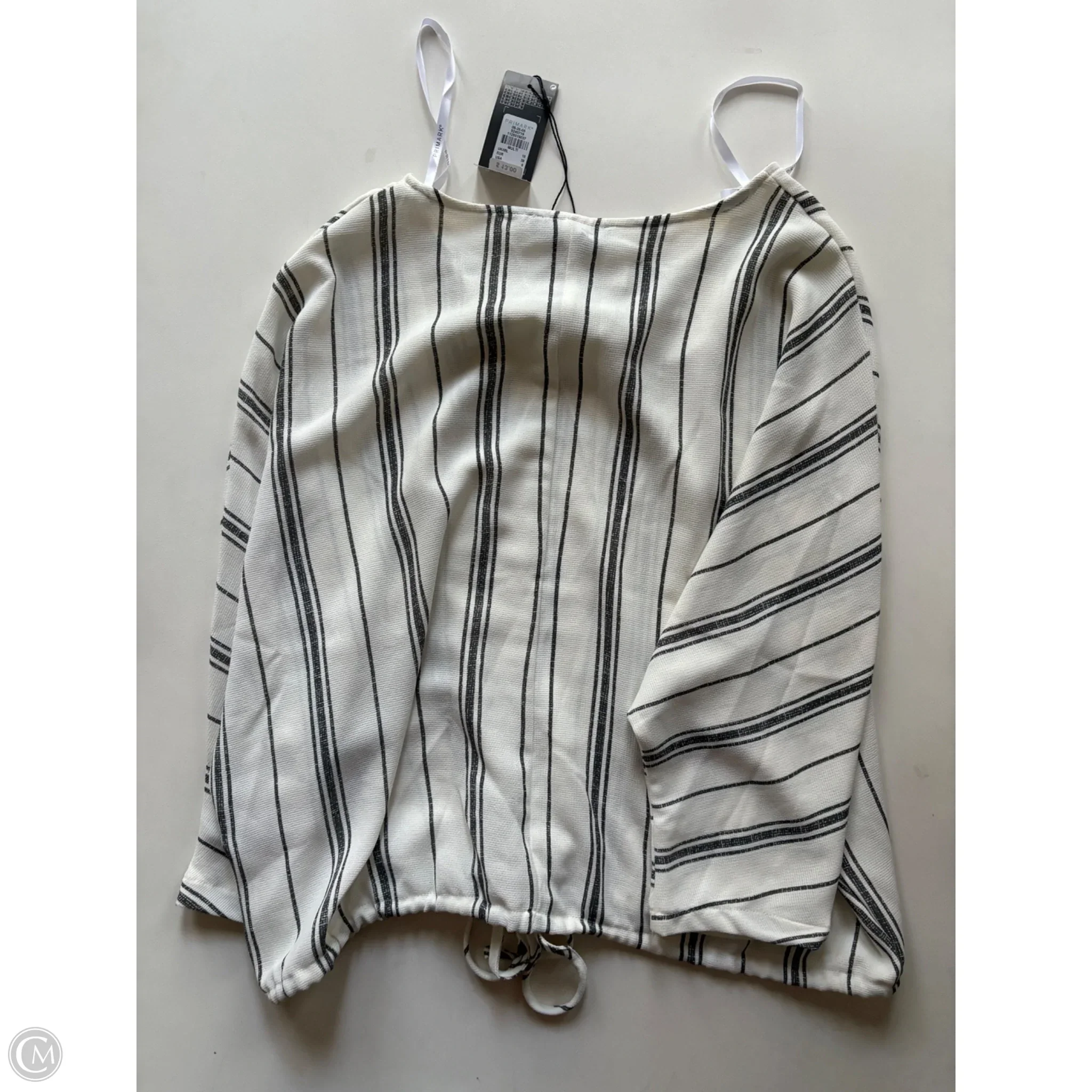 Top Long Sleeve By Primark In Striped, Size: S - Image 2