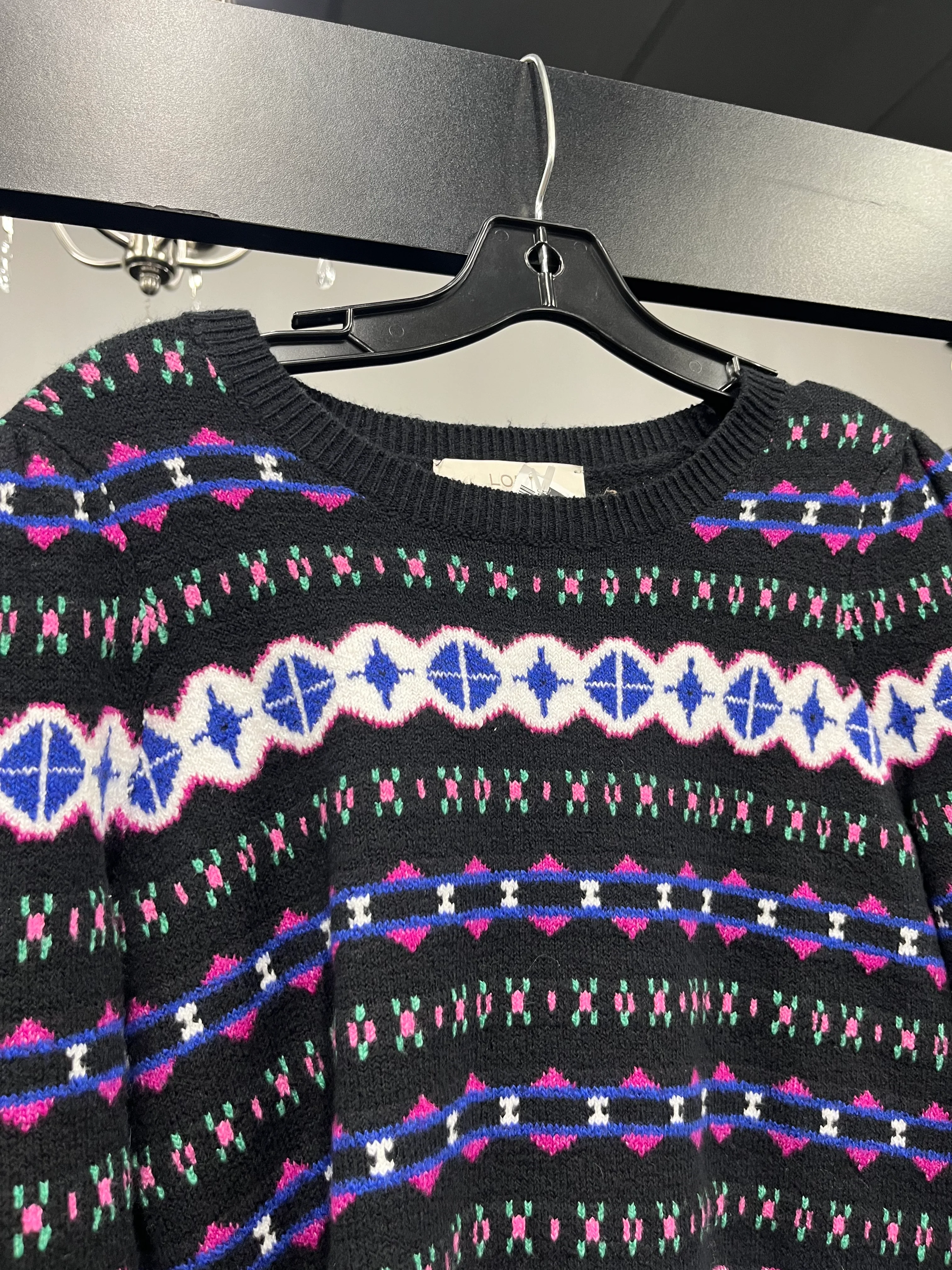 Sweater By Loft In Black NWT, Size: Xs - Image 3