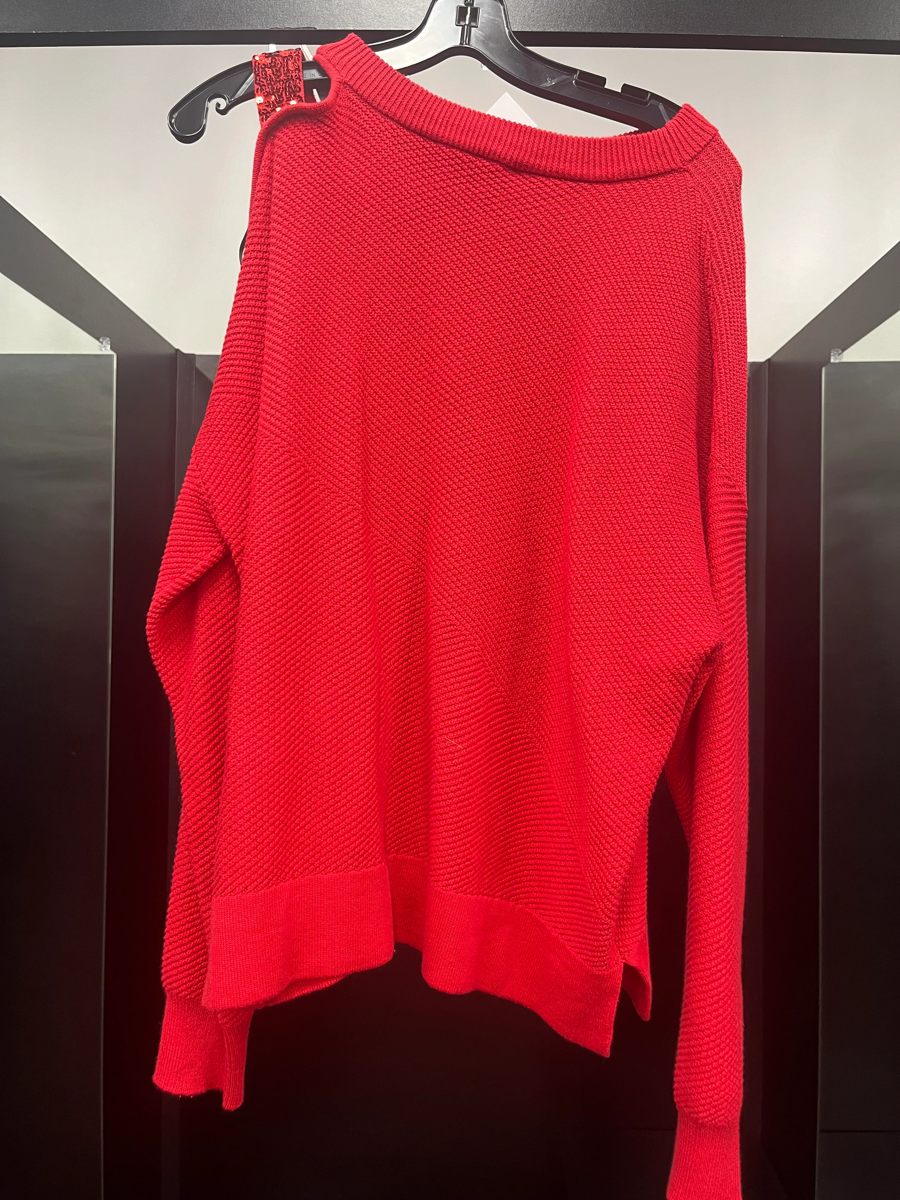 Sweater By Dkny In Red, Size: L - Image 1