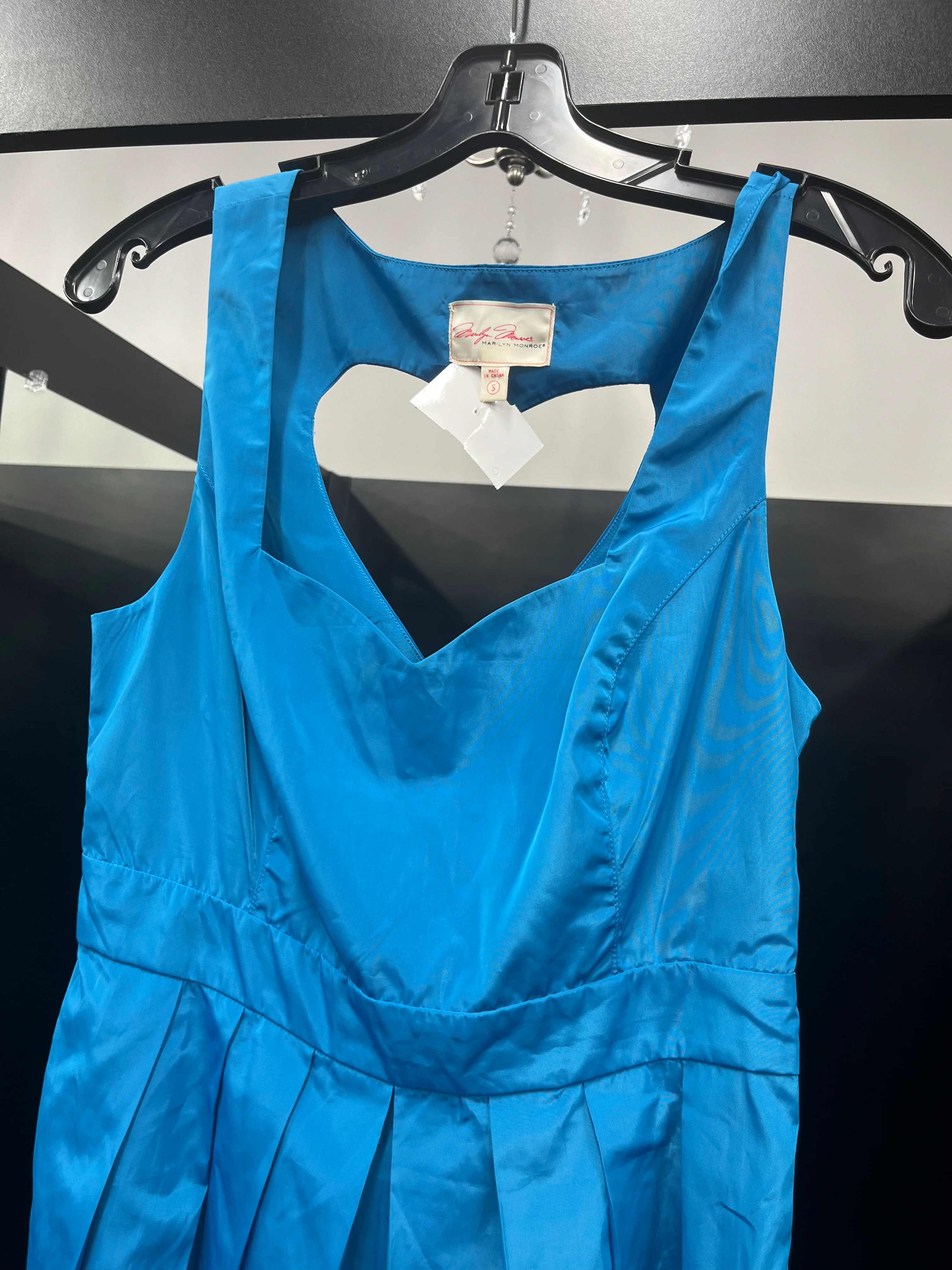 Blue Dress Party Short Marilyn Monroe, Size S - Image 3