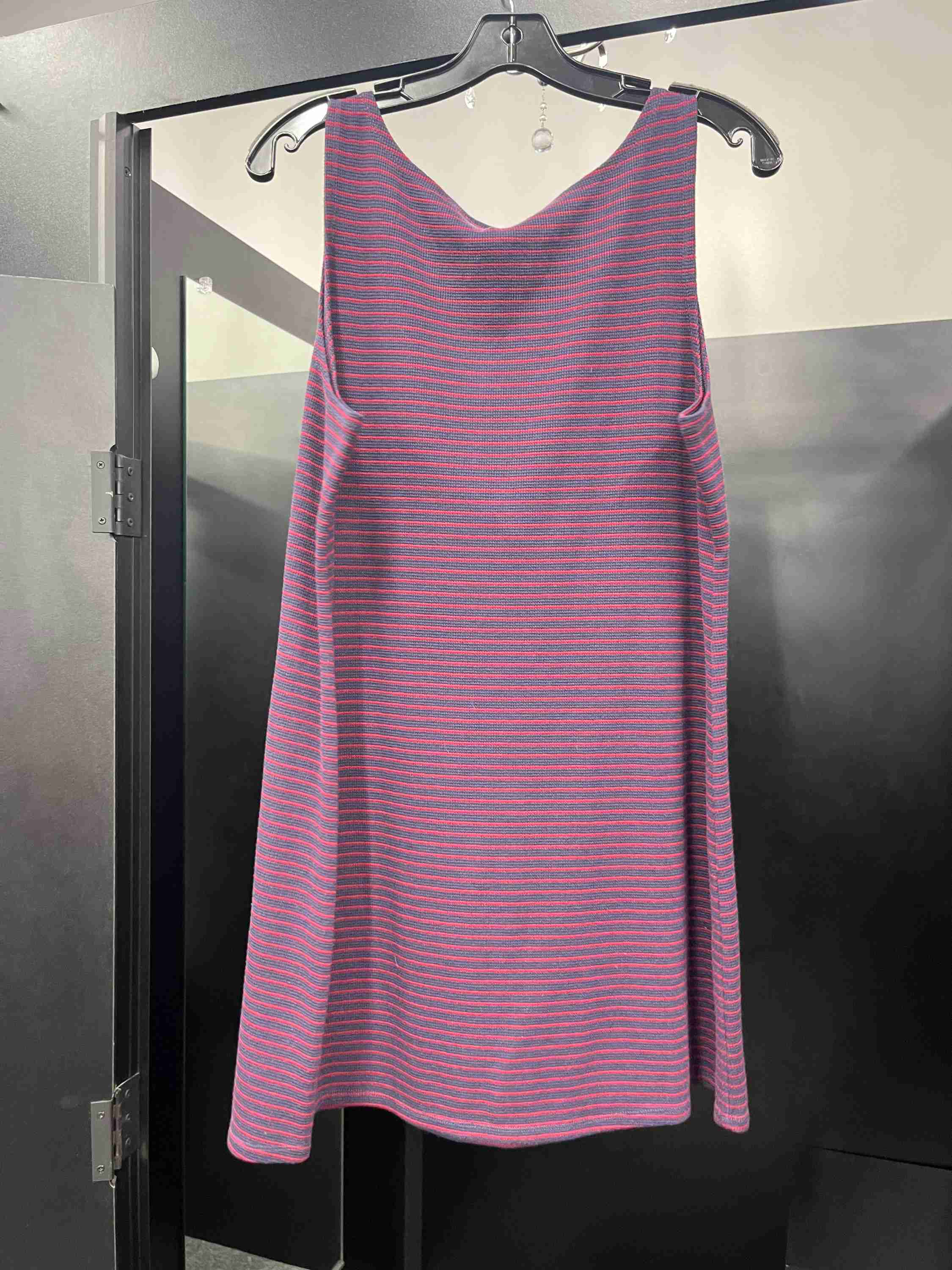 Striped Tunic Sleeveless Logo, Size 1x - Image 2