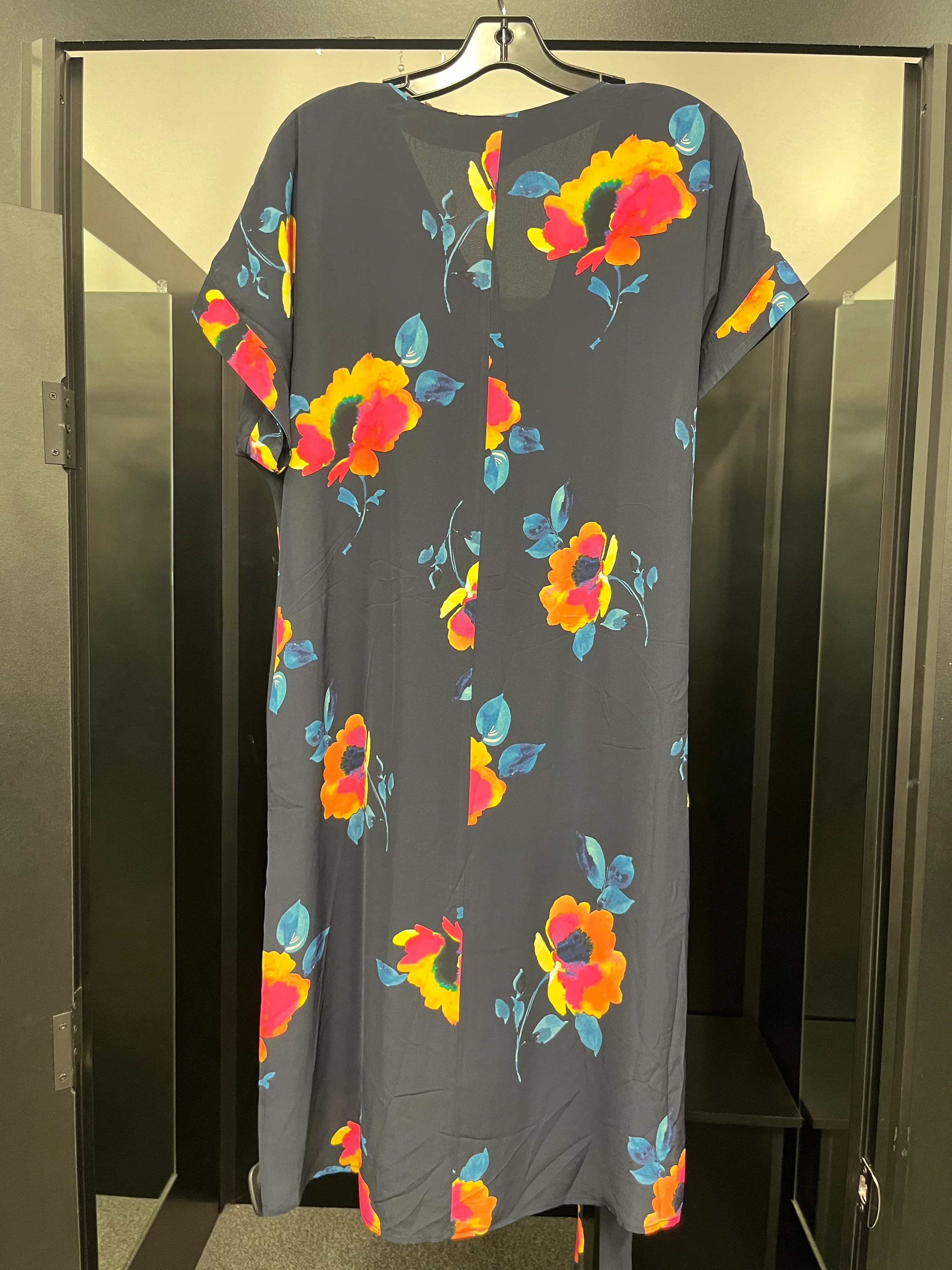 Floral Dress Work Ecru, Size S - Image 2