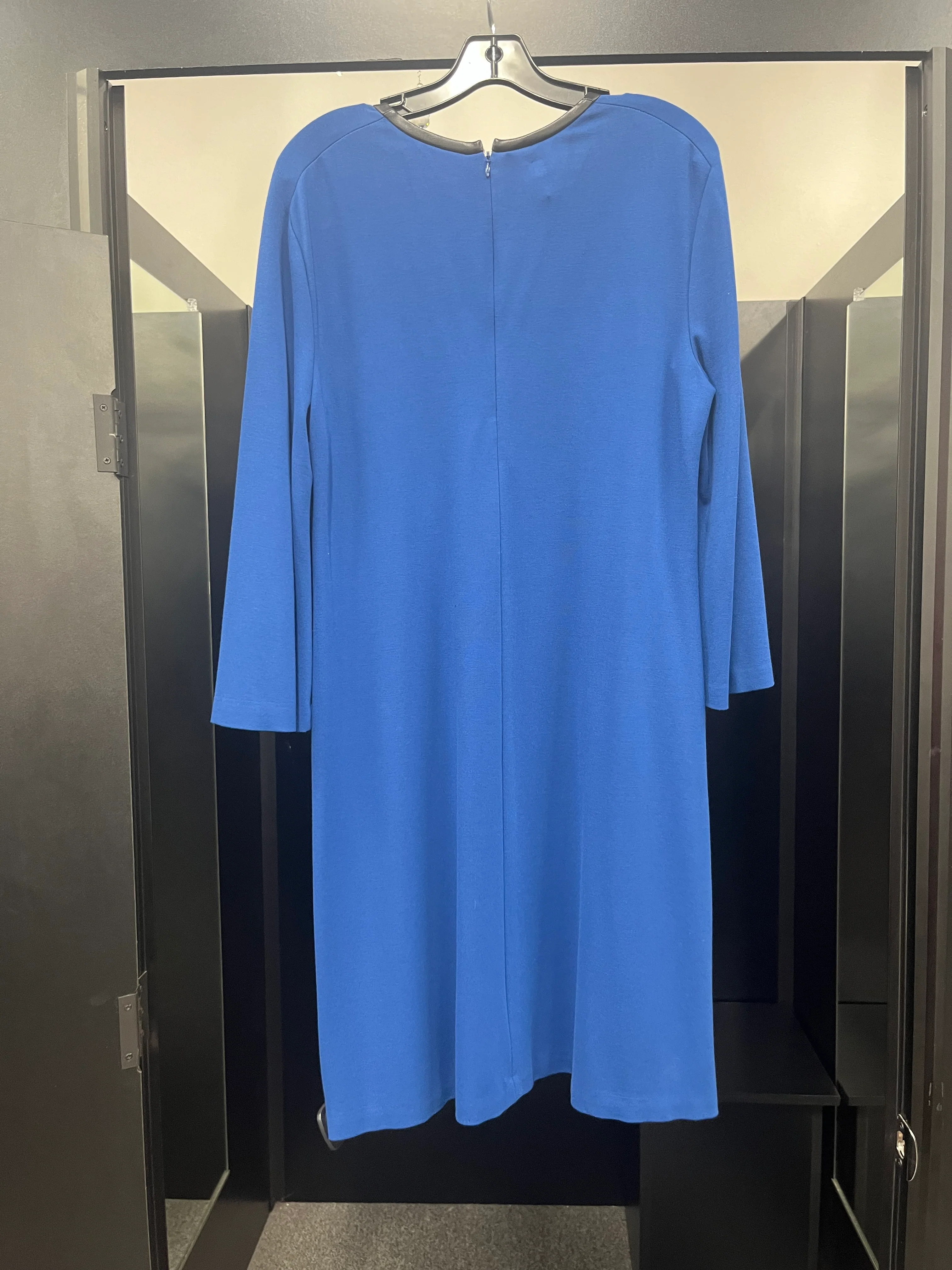 Dress Work By Anne Klein O In Royal Blue, Size: L - Image 2