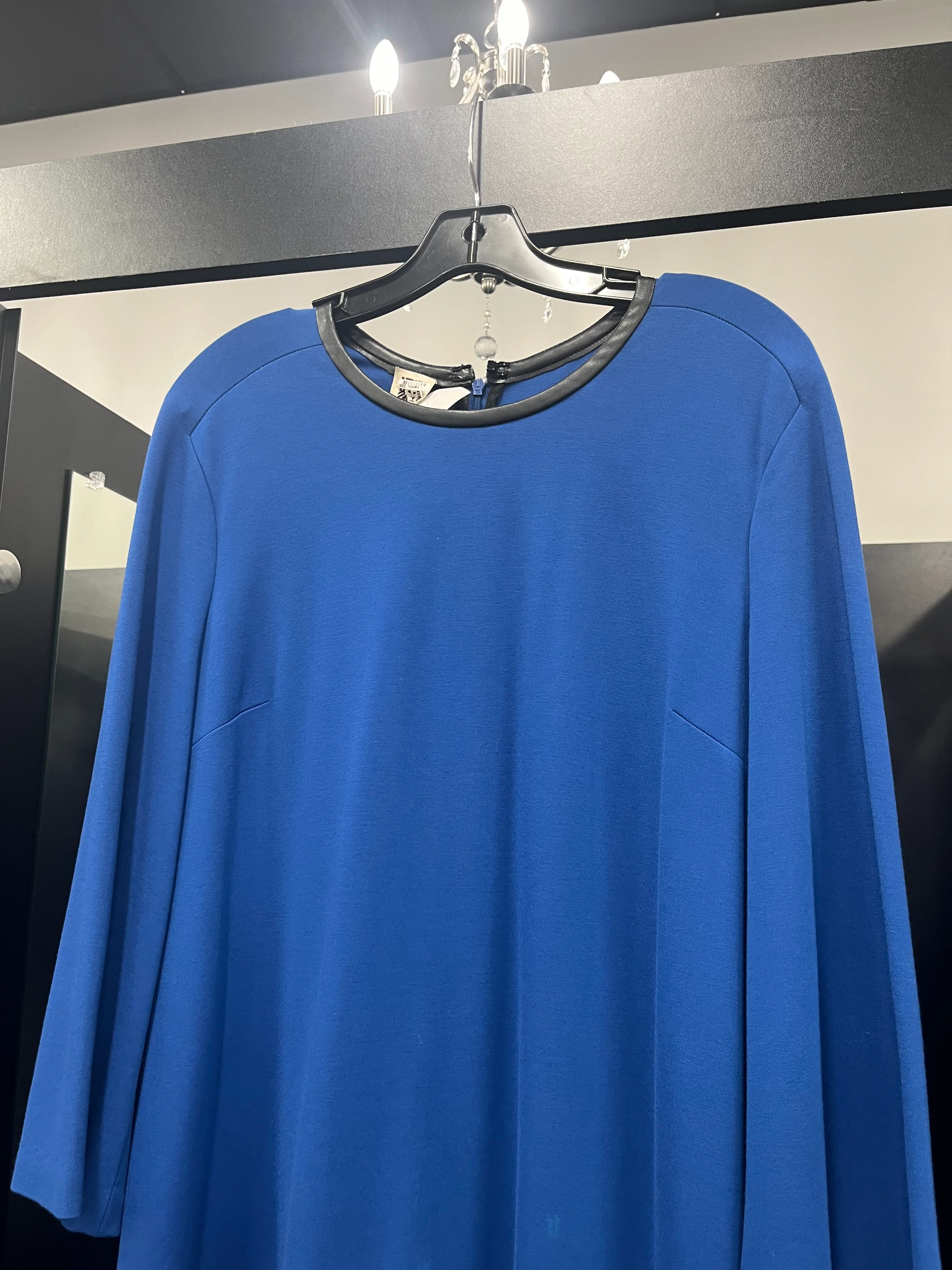 Dress Work By Anne Klein O In Royal Blue, Size: L - Image 3