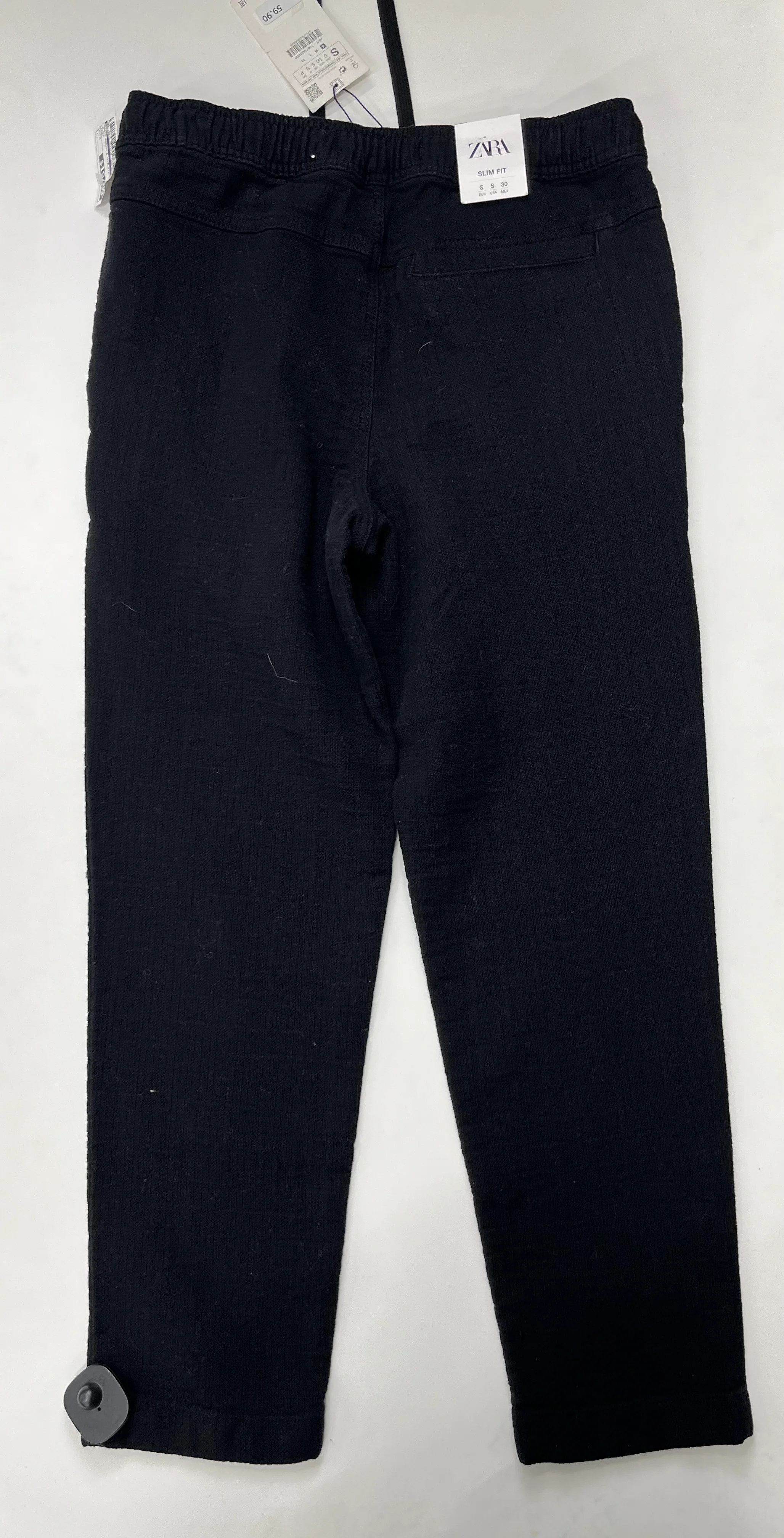 Black Pants Cargo & Utility Zara NWT, Size 4 - Image 2