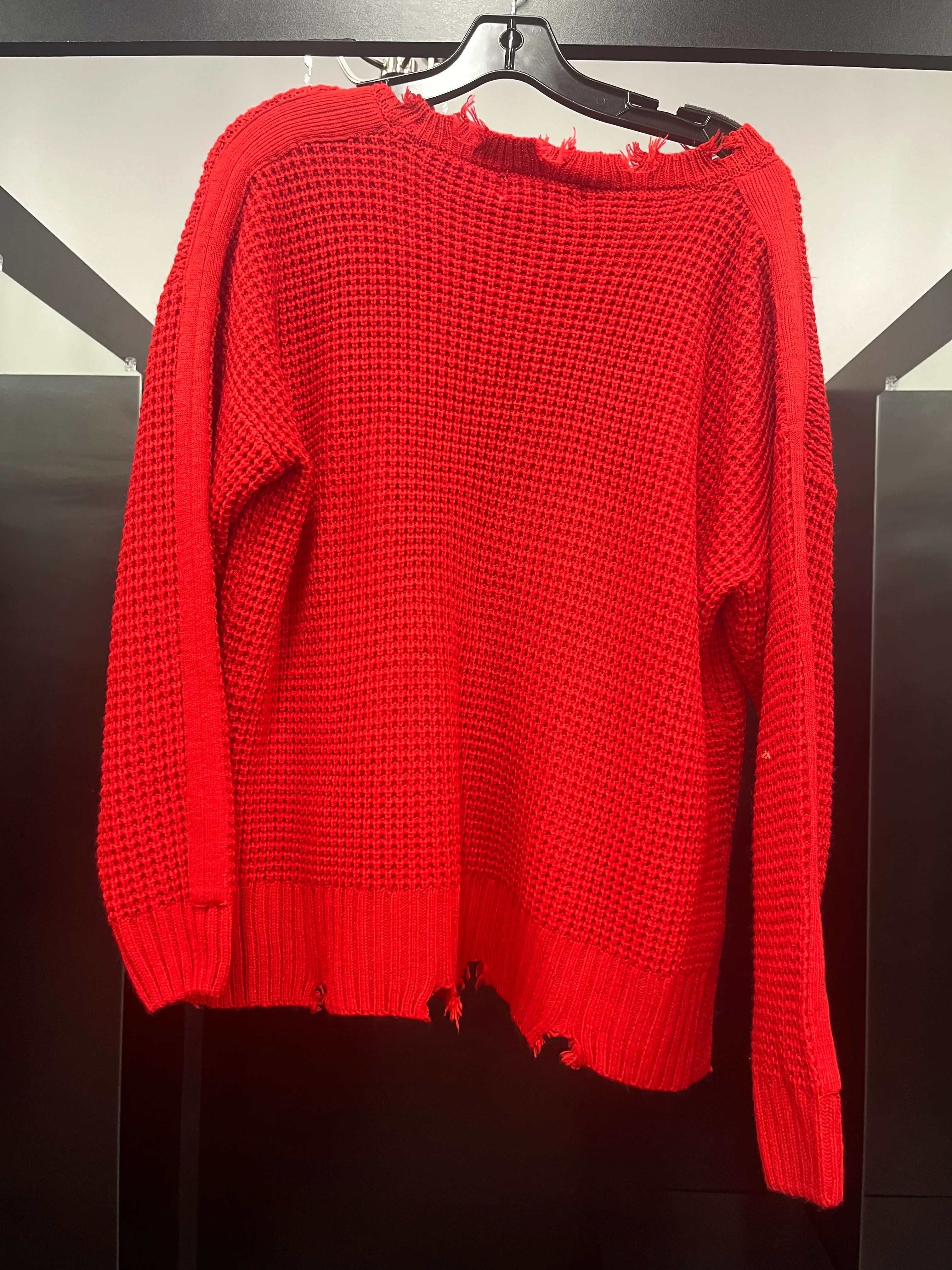 Sweater By Zenana Outfitters In Red, Size: L - Image 2