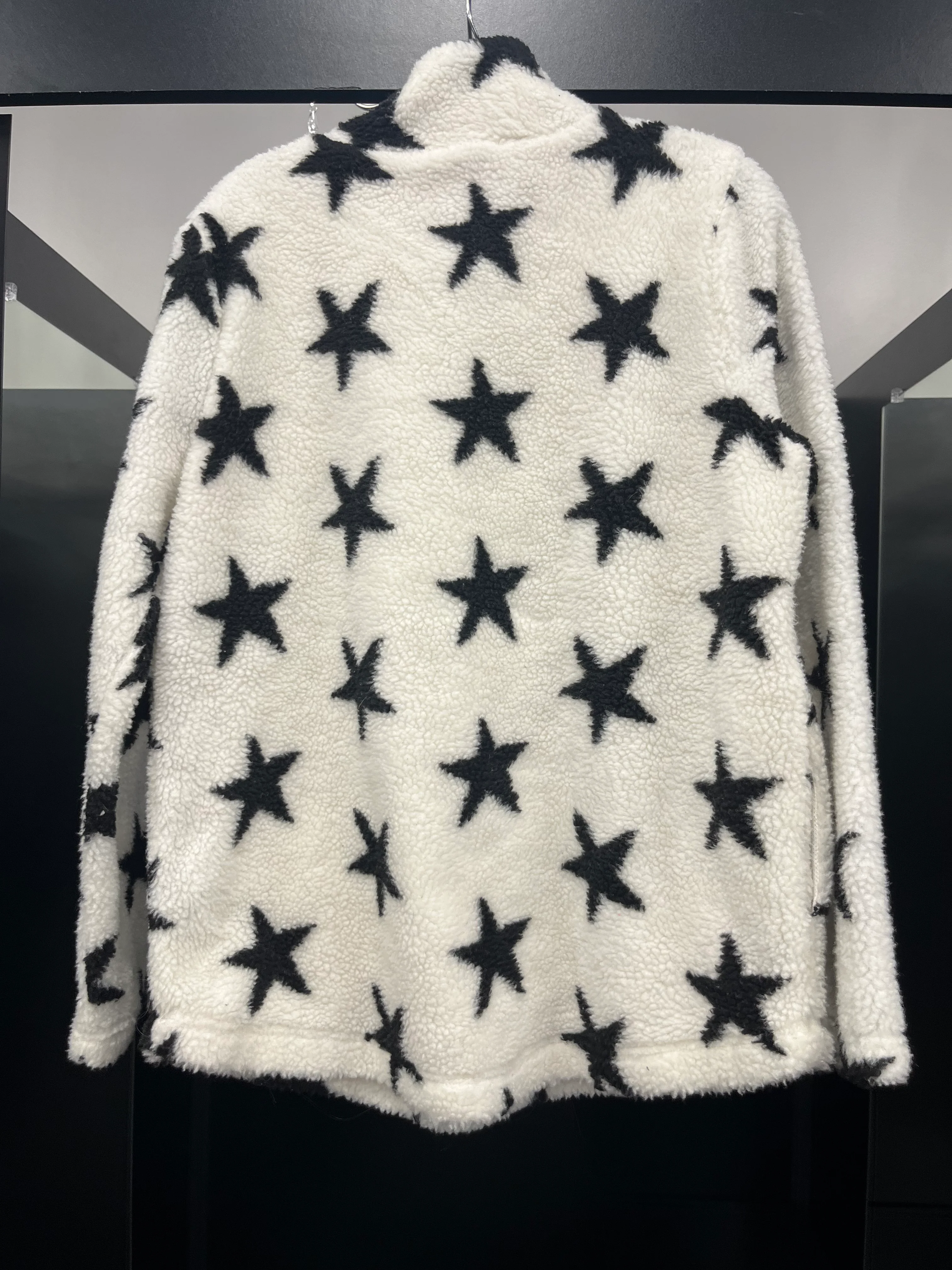 Star Jacket Faux Fur & Sherpa Entro, Size M - Image 2