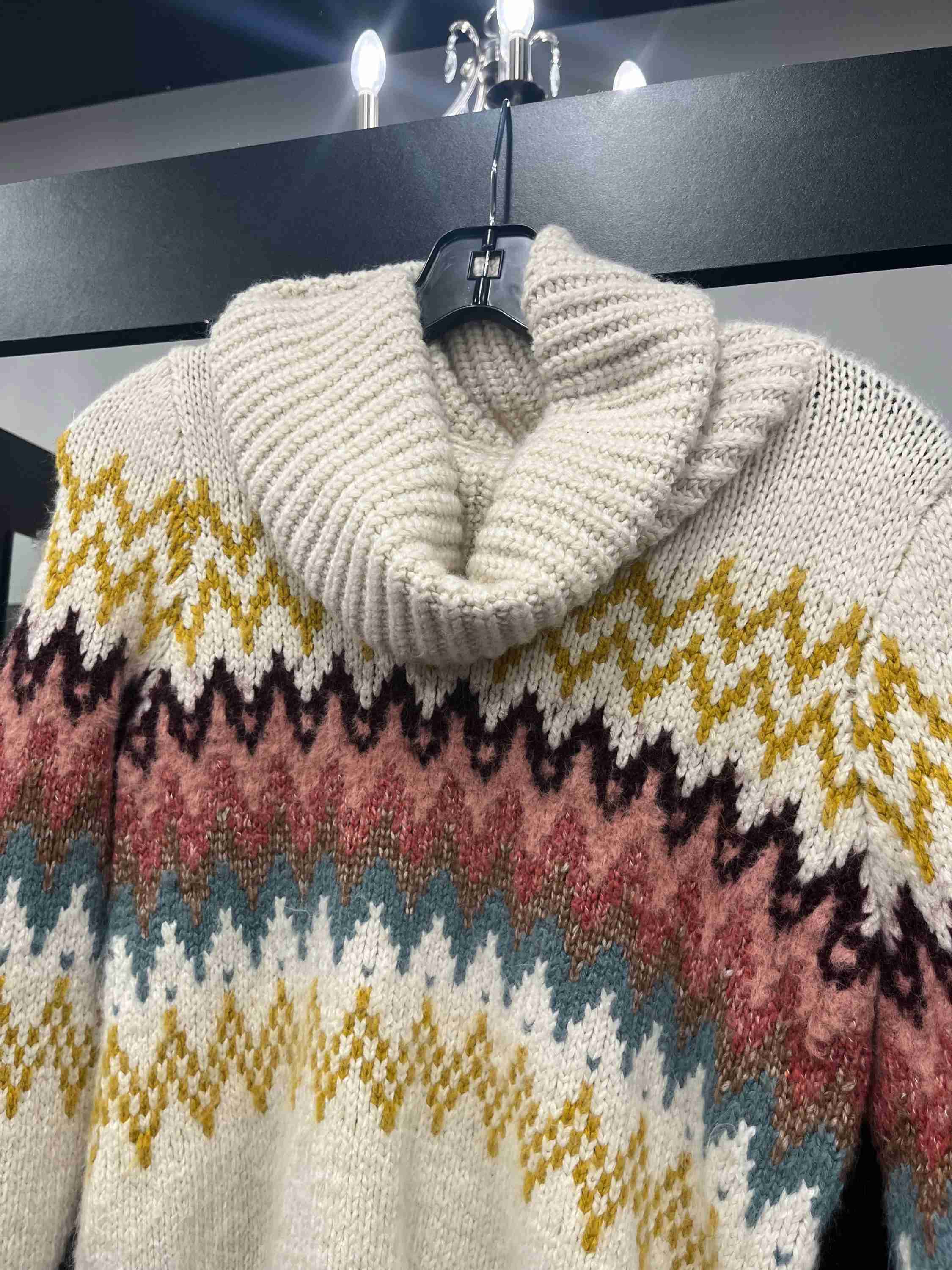 Multi-colored Sweater Loft, Size Petite   Xs - Image 3